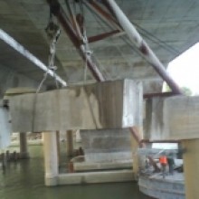 珠海市桥墩切割